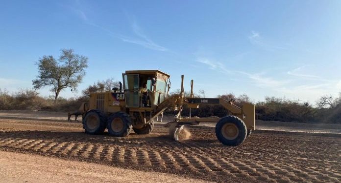 Con varias tareas prosigue la construcción de la Ruta de la Leche Con varias tareas prosigue la construcción de la Ruta de la Leche