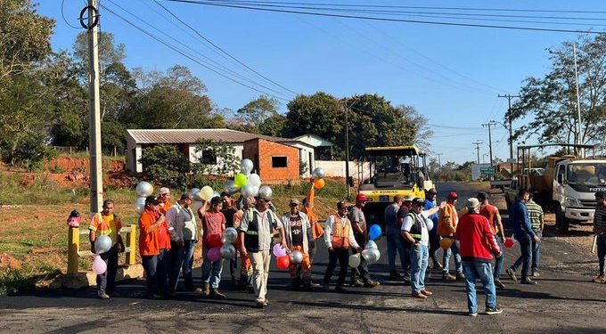 Anhelada obra vial que une distritos de San Pedro está llegando a su culminación