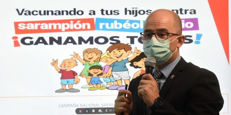 Vacunación contra sarampión busca proteger a población infantil ante riesgo de reintroducción
