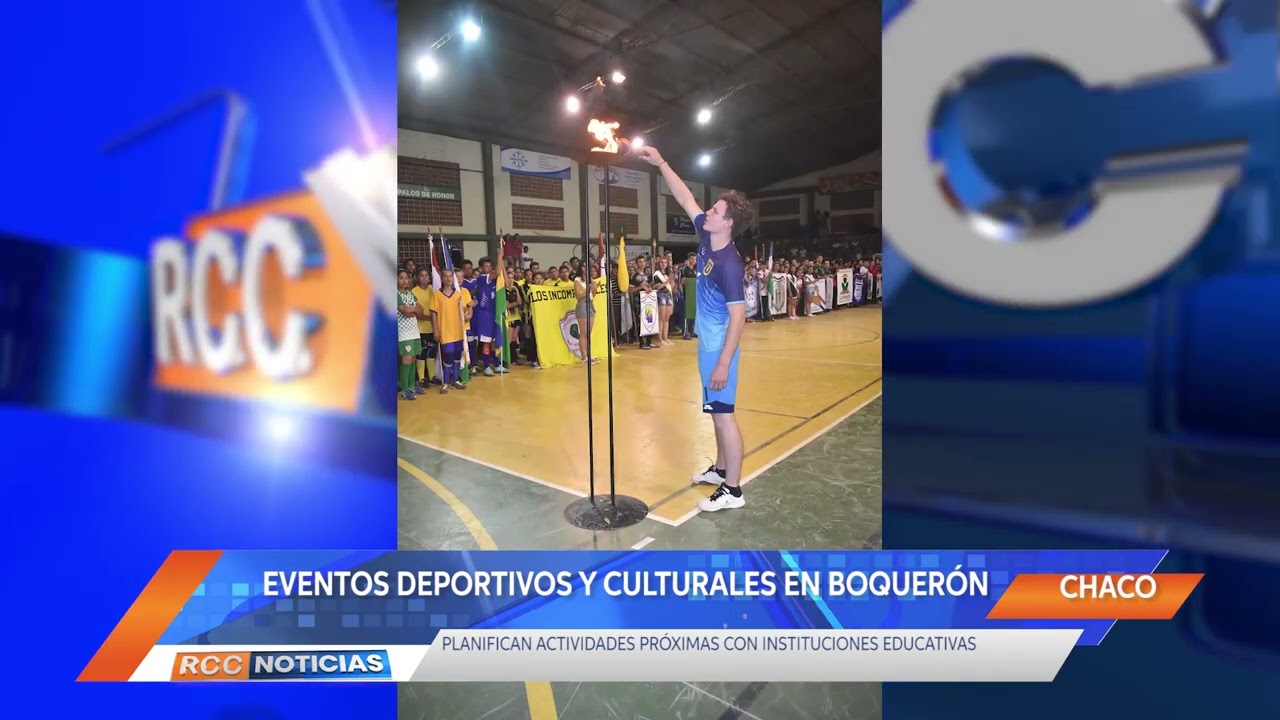 Se aproximan eventos deportivos y culturales a nivel interinstitucional en Boquerón