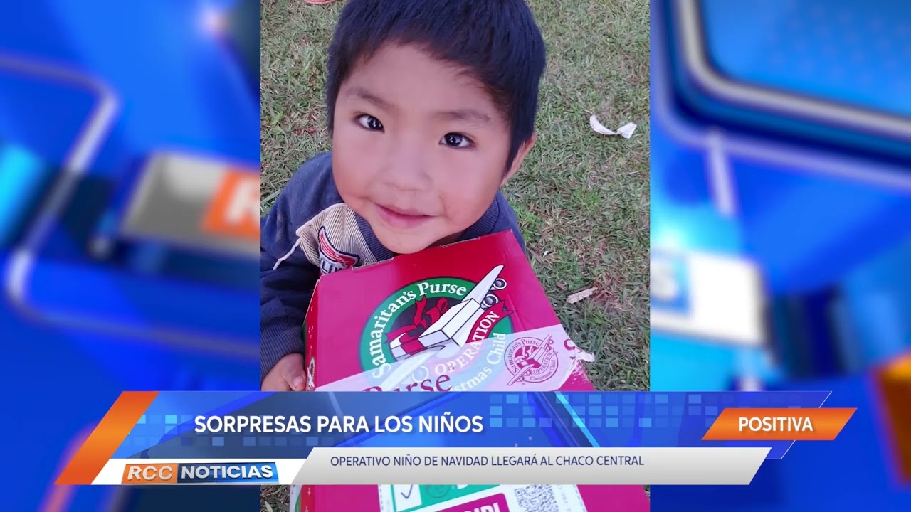 Operación Niño de Navidad: Cajitas de regalos para niños llegará a territorio Chaqueño