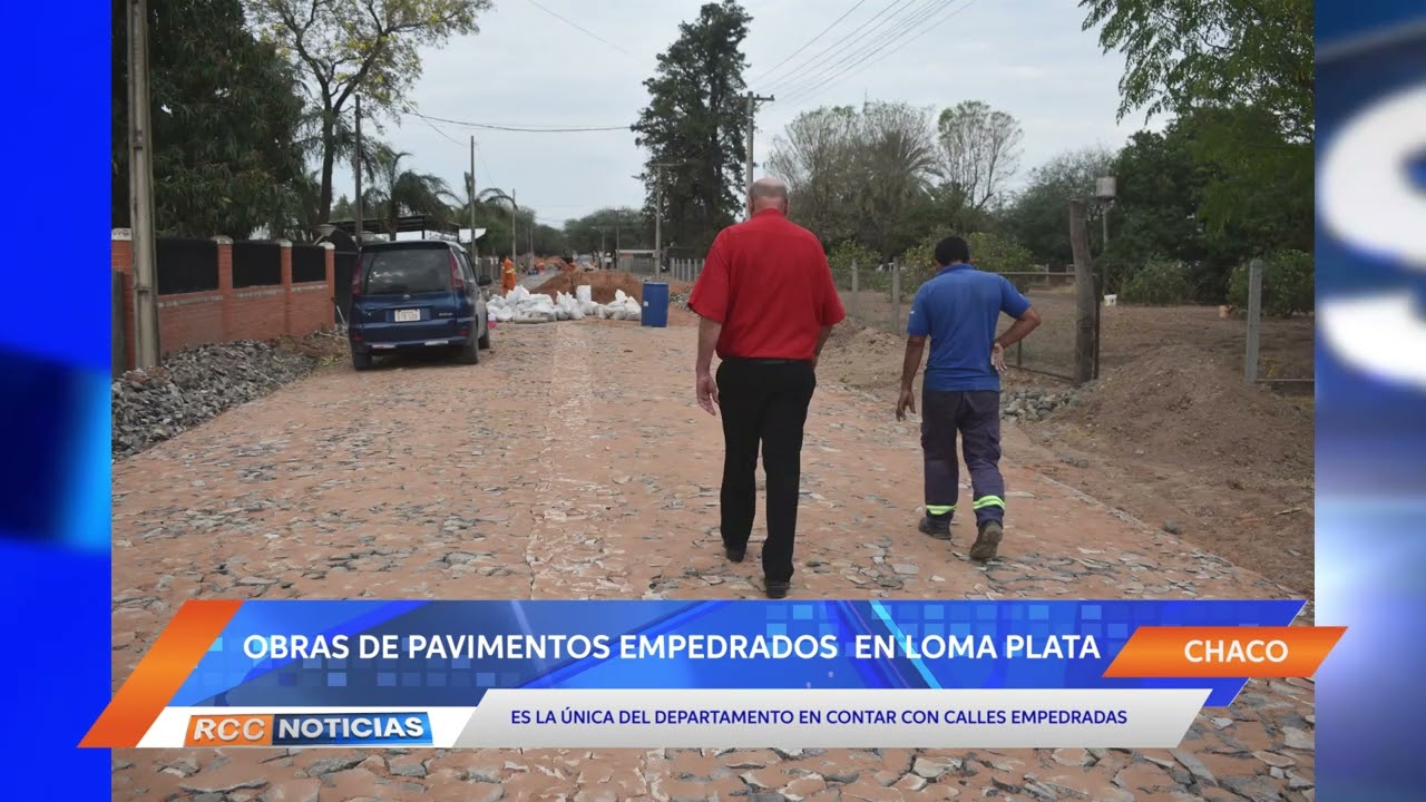 Loma Plata incursiona en proyectos de pavimentos empedrados