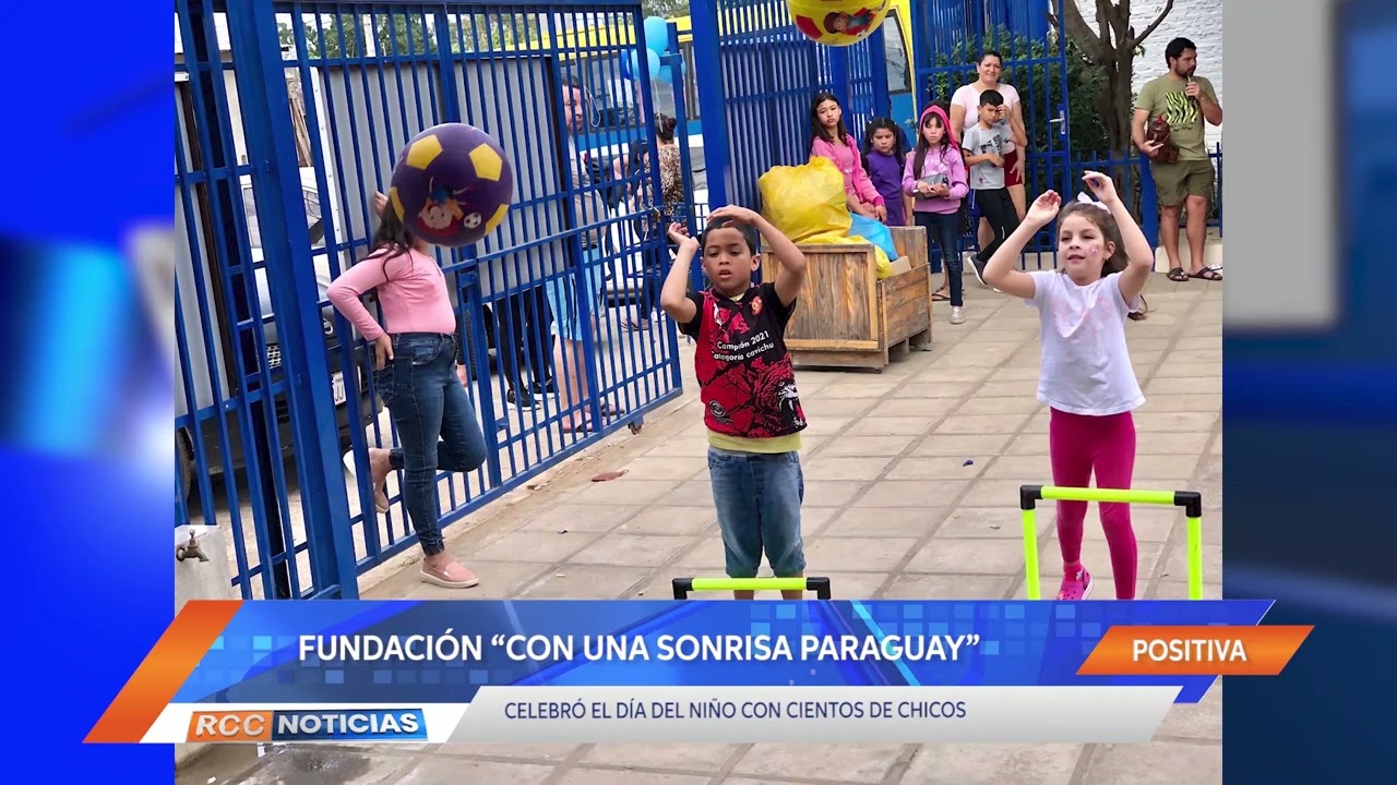 Fundación “Con una sonrisa Paraguay” celebró el Día del Niño.