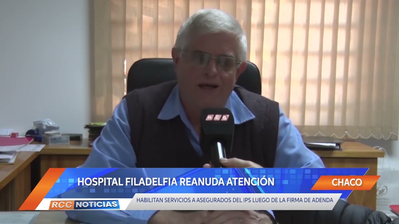 Reanudaron servicio de atención médica a asegurados del IPS en el Hospital de Filadelfia.