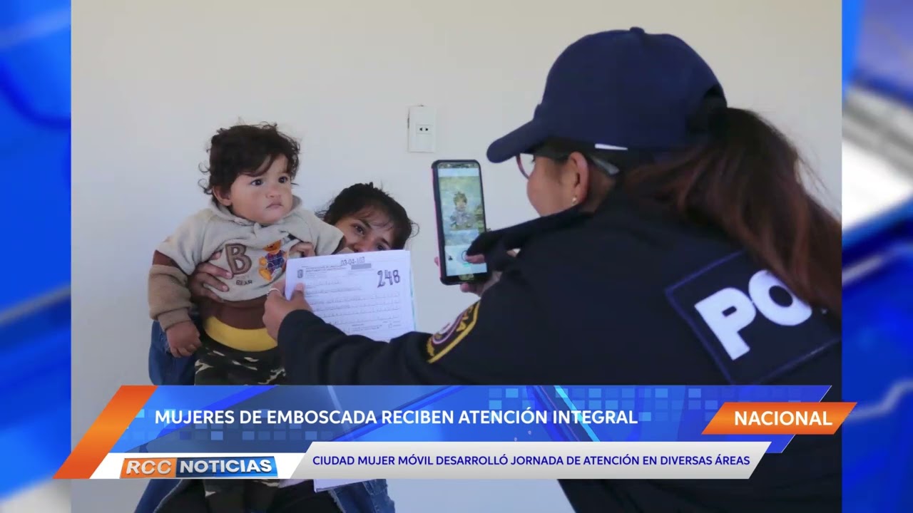Mujeres de Emboscada recibieron atención integral a través de Ciudad Mujer Móvil
