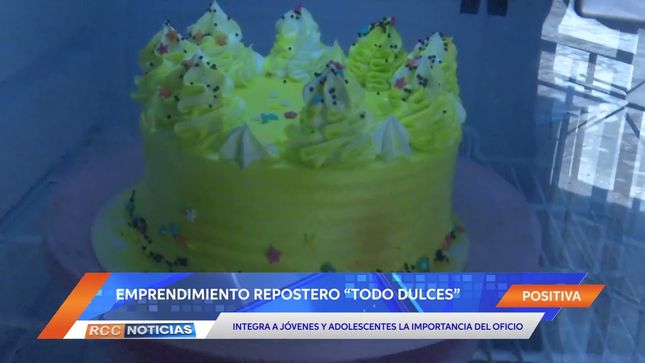 Emprendimiento de repostería ayuda a jóvenes en el Bañado Sur.