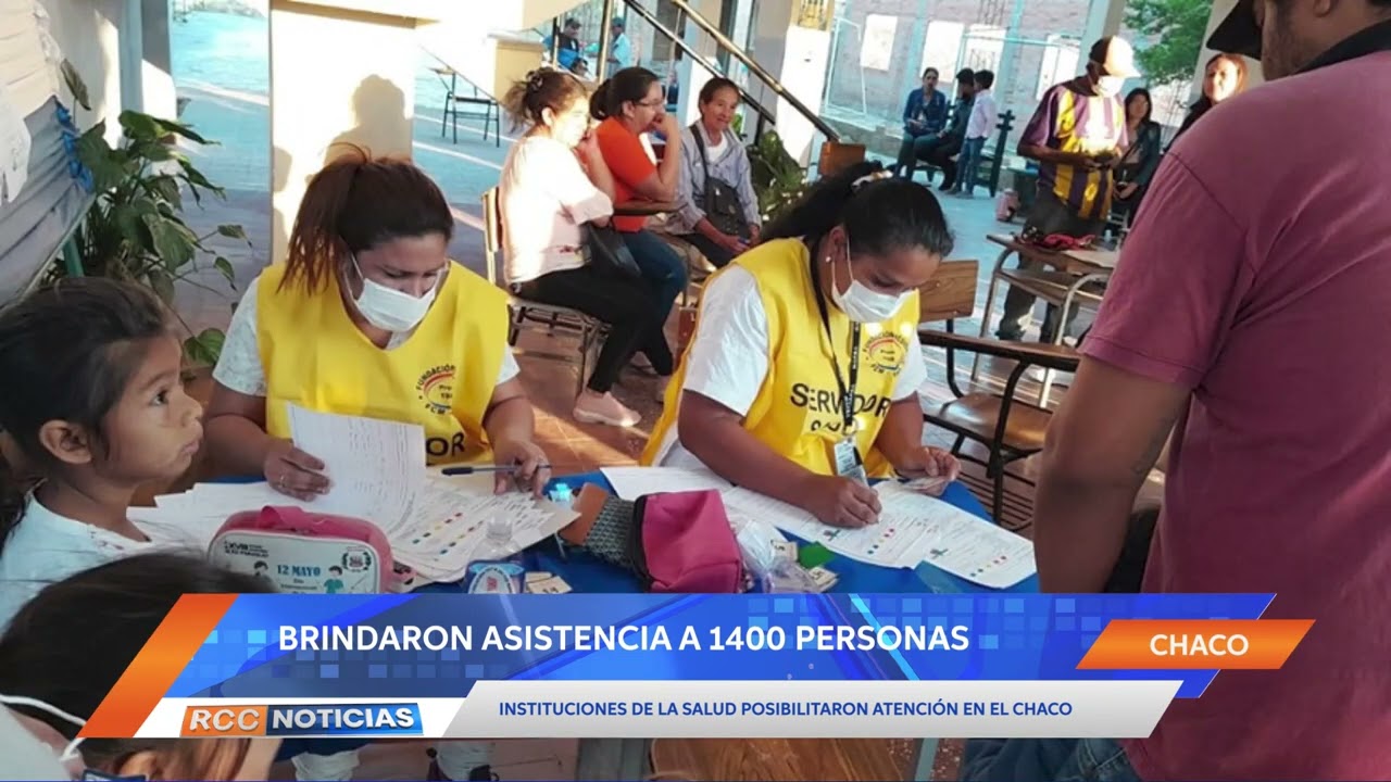 Con el nombre de “Retribuyendo al pueblo” posibilitaron más de 1.400 atenciones de salud en el Chaco
