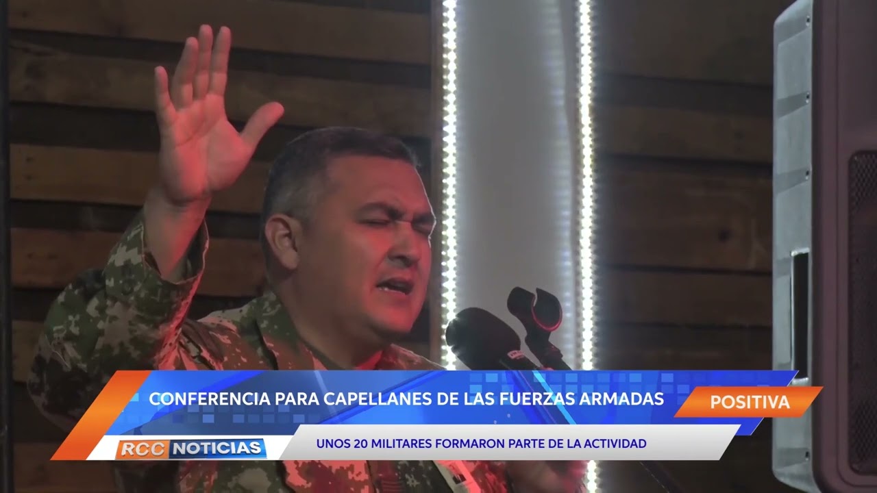 Conferencia para capellanes de las Fuerzas Armadas.