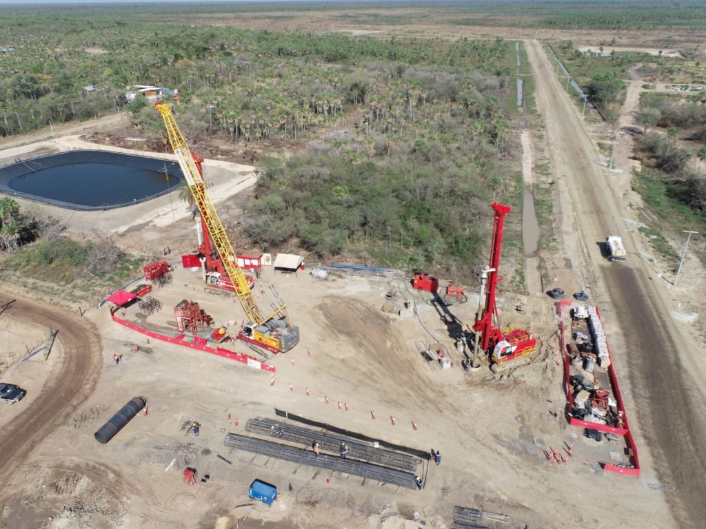 Avanzan las obras del Puente de la Bioceánica