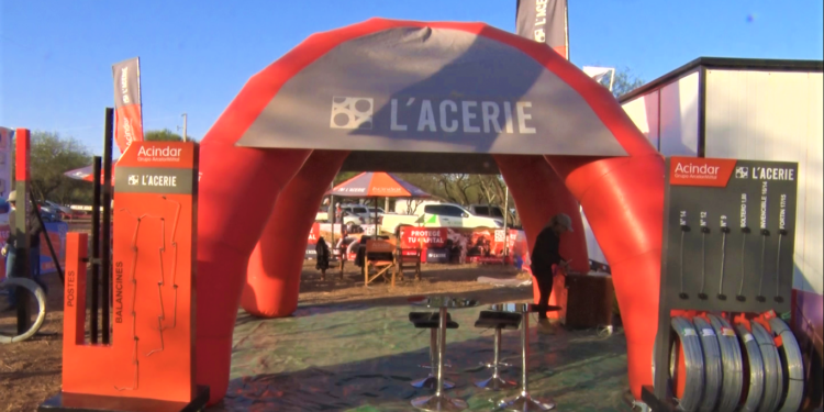 L´ACERIE se aproxima a productores con materiales de acero en la Expo Rodeo Trébol