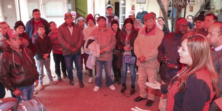 Indert ratifica su compromiso de regularizar definitivamente las tierras de Marina Cué Indert ratifica su compromiso de regularizar definitivamente las tierras de Marina Cué