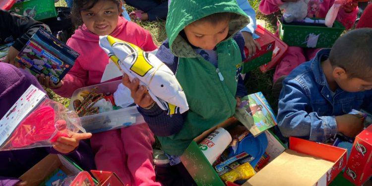 Operación Niño de Navidad: Cajitas de regalos para niños llegará a territorio Chaqueño