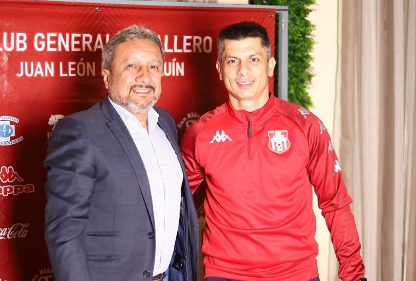 Gustavo Florentín fue presentado en General Caballero de JLM Gustavo Florentín fue presentado en General Caballero de JLM