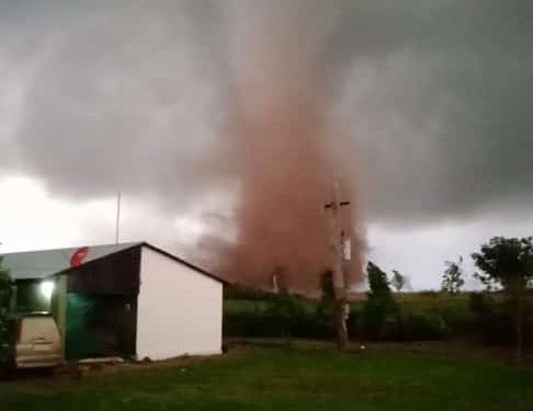 Brindan asistencia de emergencia a familias afectadas por tornado en San Joaquín Brindan asistencia de emergencia a familias afectadas por tornado en San Joaquín