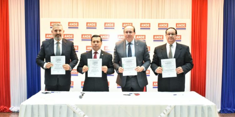 ANDE firma contrato para montaje de subestaciones compactas en Asunción