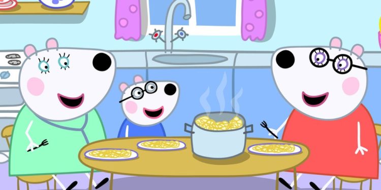 Programa infantil «Peppa Pig» presentó por primera vez una pareja de lesbianas a niños menores de 10 años