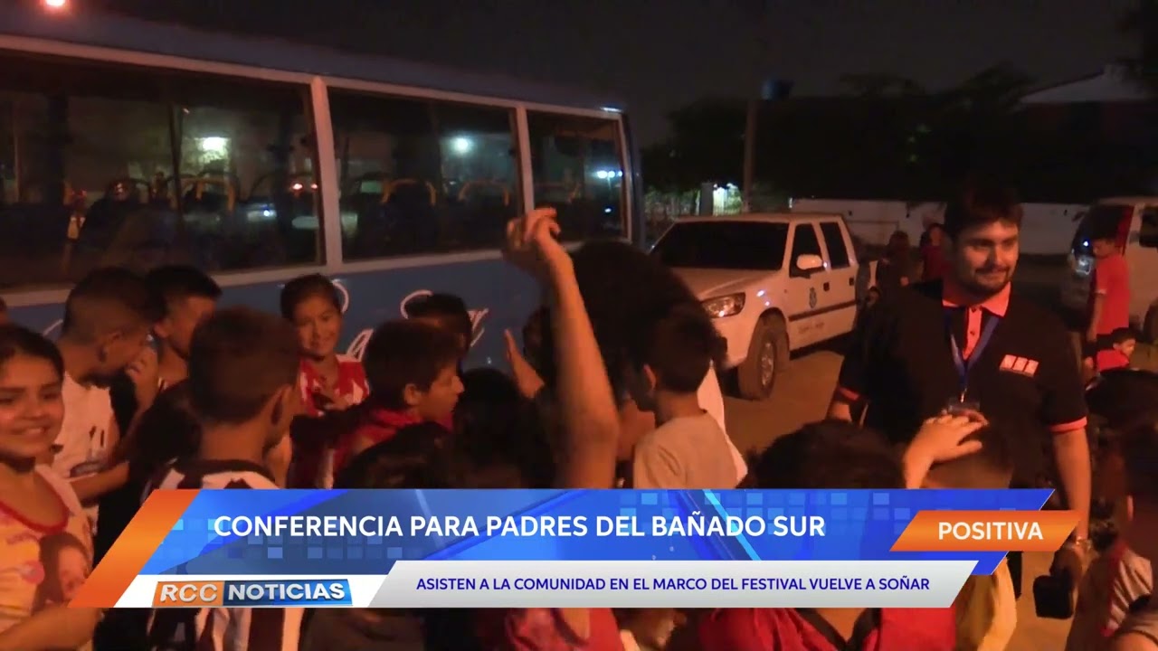 Conferencia para padres en el marco del Festival Vuelve a Soñar.