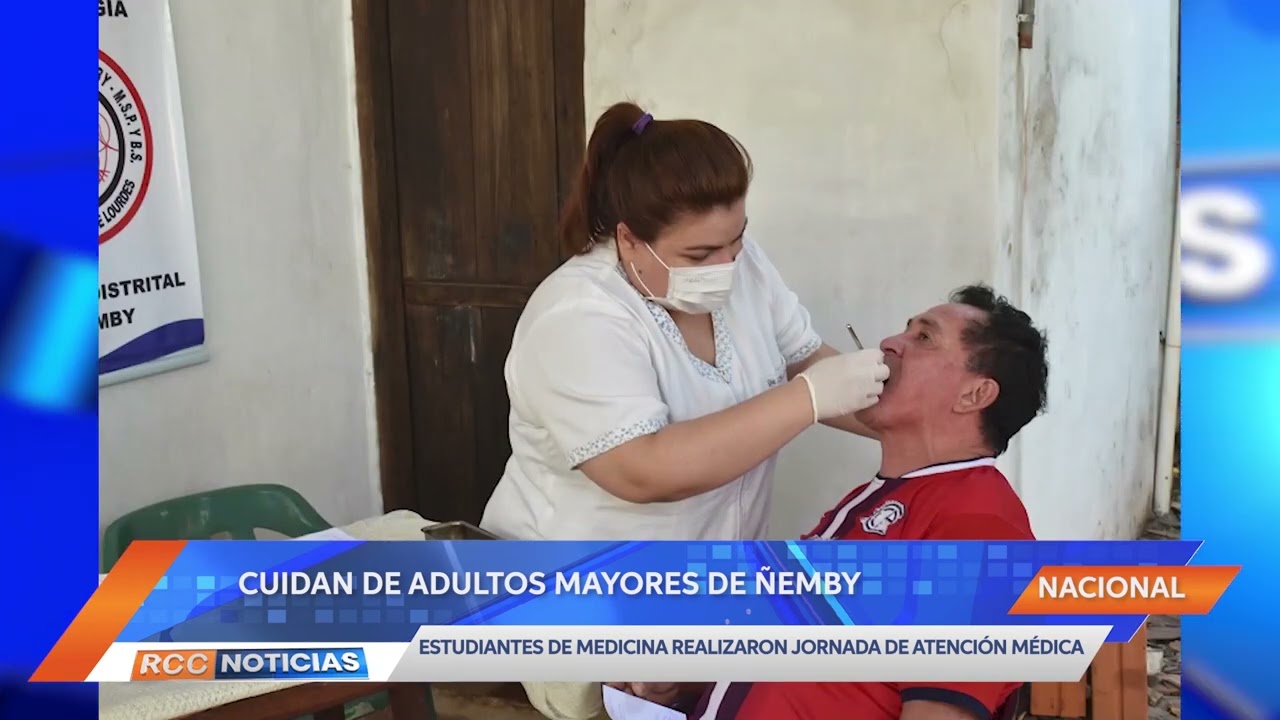 Con mucho amor, cuidan la salud de adultos mayores de Ñemby