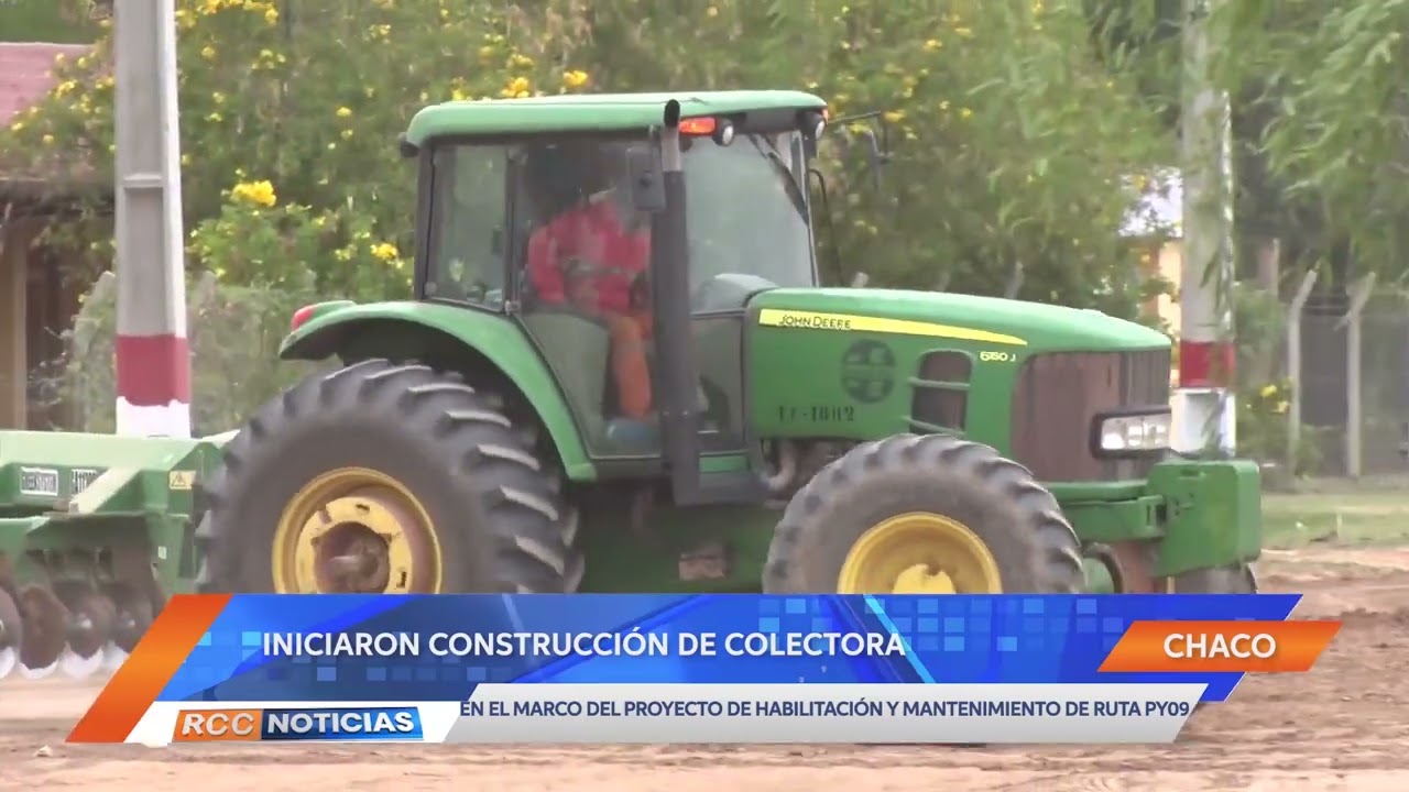 Dieron inicio a la construcción de la colectora en Teniente Irala Fernández.