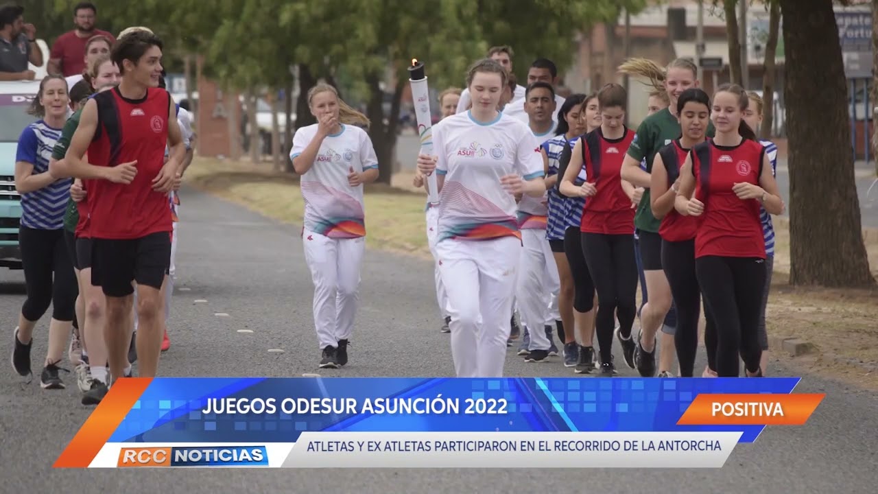 Antorcha de los Juegos ASU 2022 recorrió calles de Boquerón.