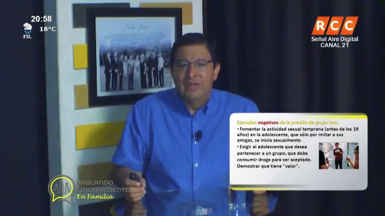 HABLANDO SINCERAMENTE EN FAMILIA – Presión de Grupo