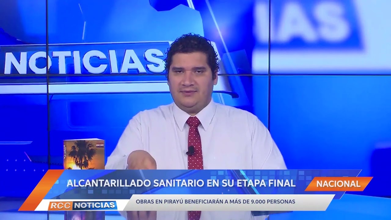 Pirayú: obras de alcantarillado sanitario se encuentran en etapa final