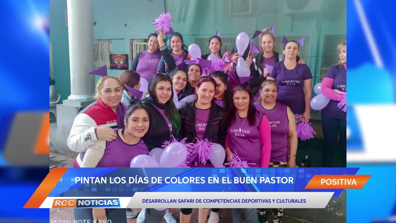 Jornadas deportivas y culturales pintan los días de “colores” en Buen Pastor