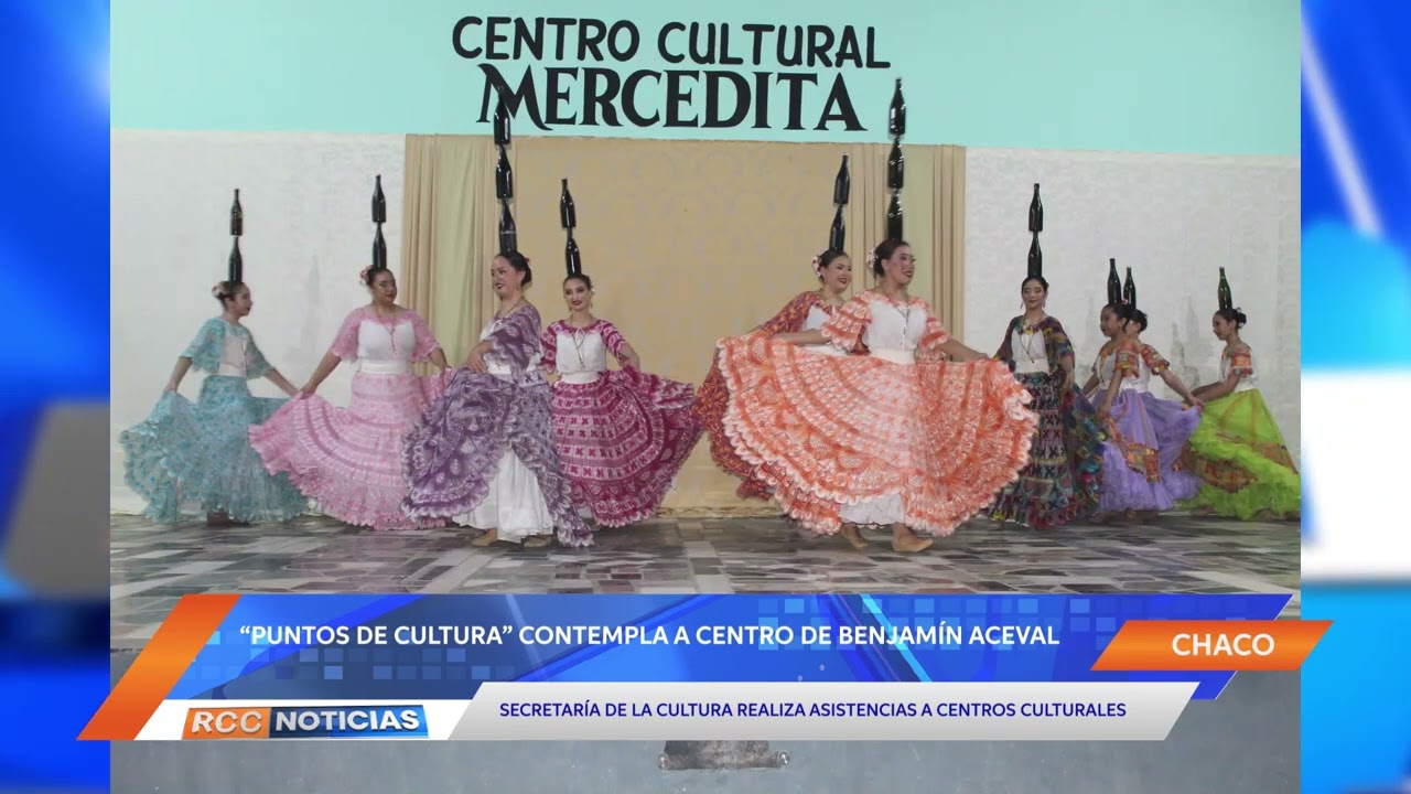 SNC enaltece a espacios culturales mediante asistencias económicas y técnicas en Benjamín Aceval.