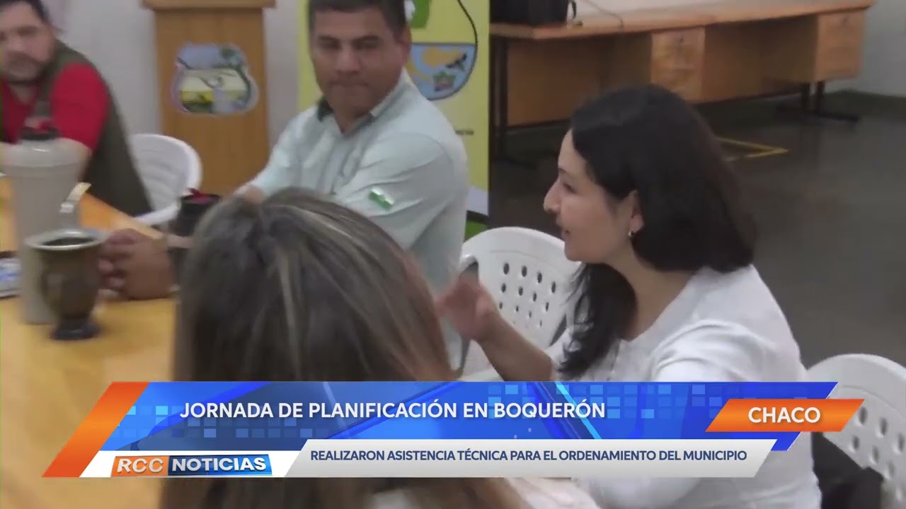 Realizaron jornada de asistencia técnica para el ordenamiento municipal de Boquerón.