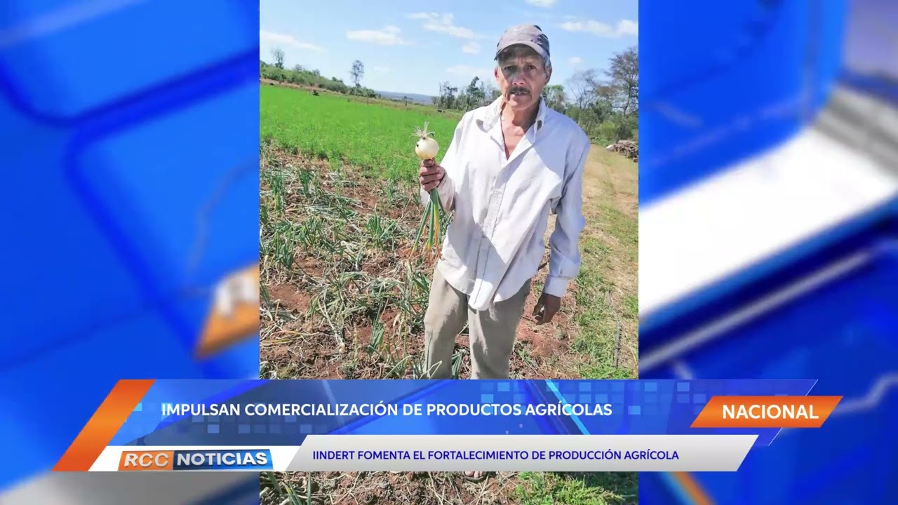 INDERT impulsa comercialización de productos agrícolas.