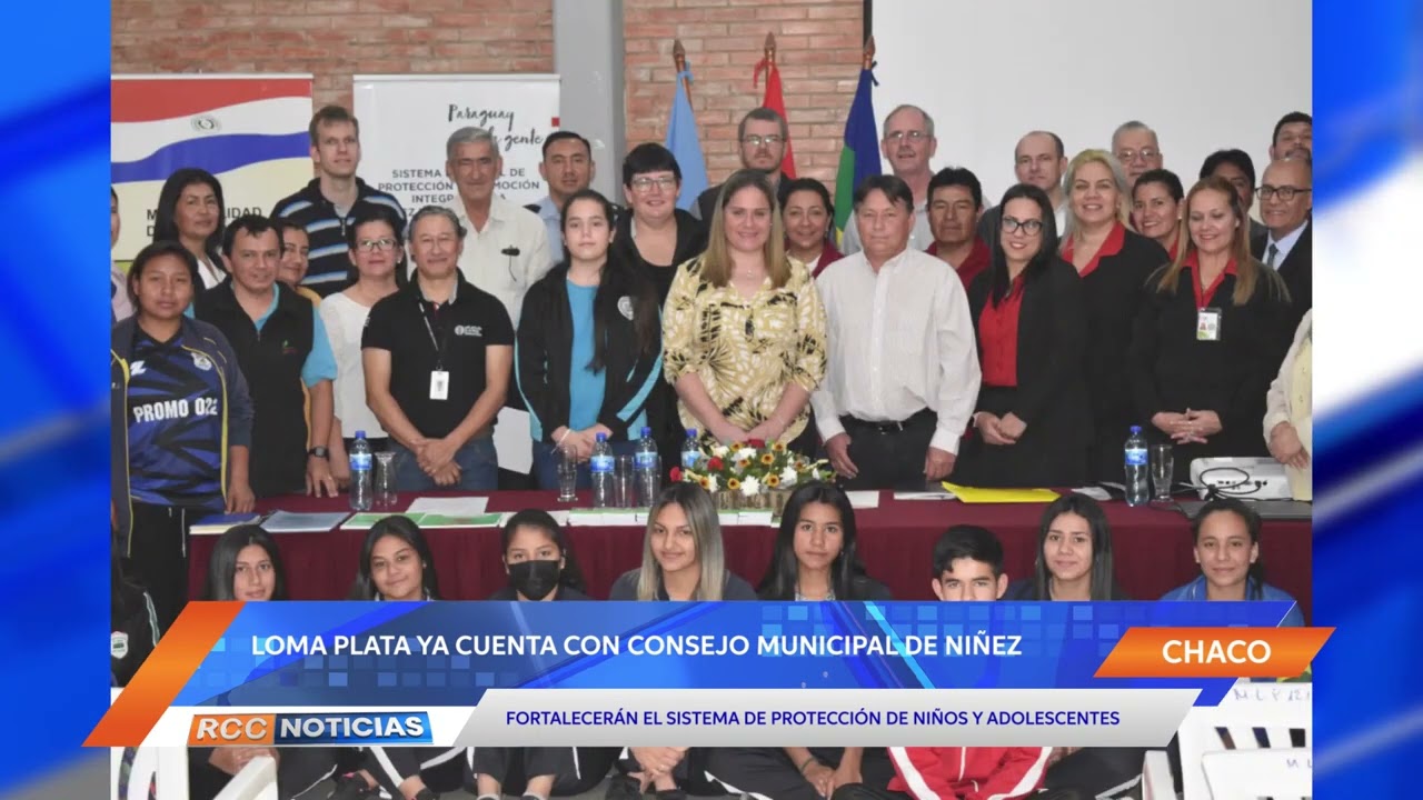 Municipalidad de Loma Plata conformó su Consejo Municipal de Niñez y Adolescencia.