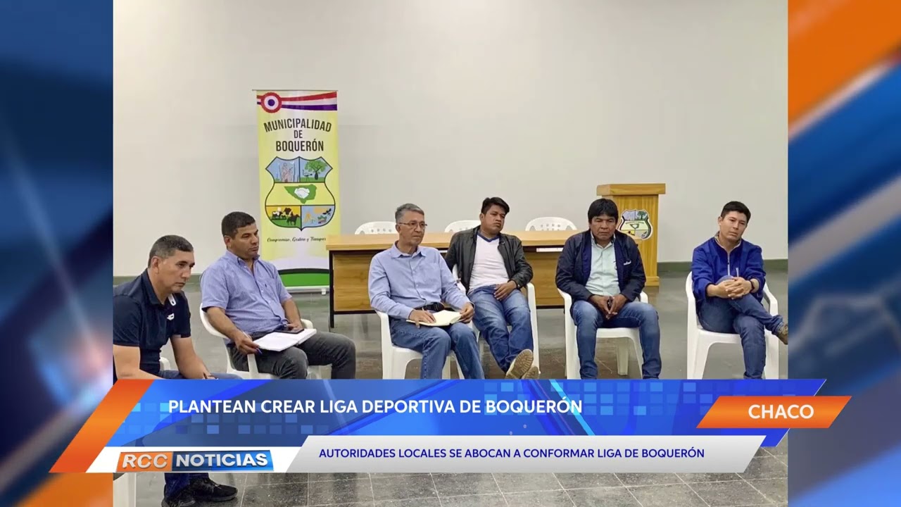 ​Proyectan la creación de una liga deportiva en el distrito de Boquerón.
