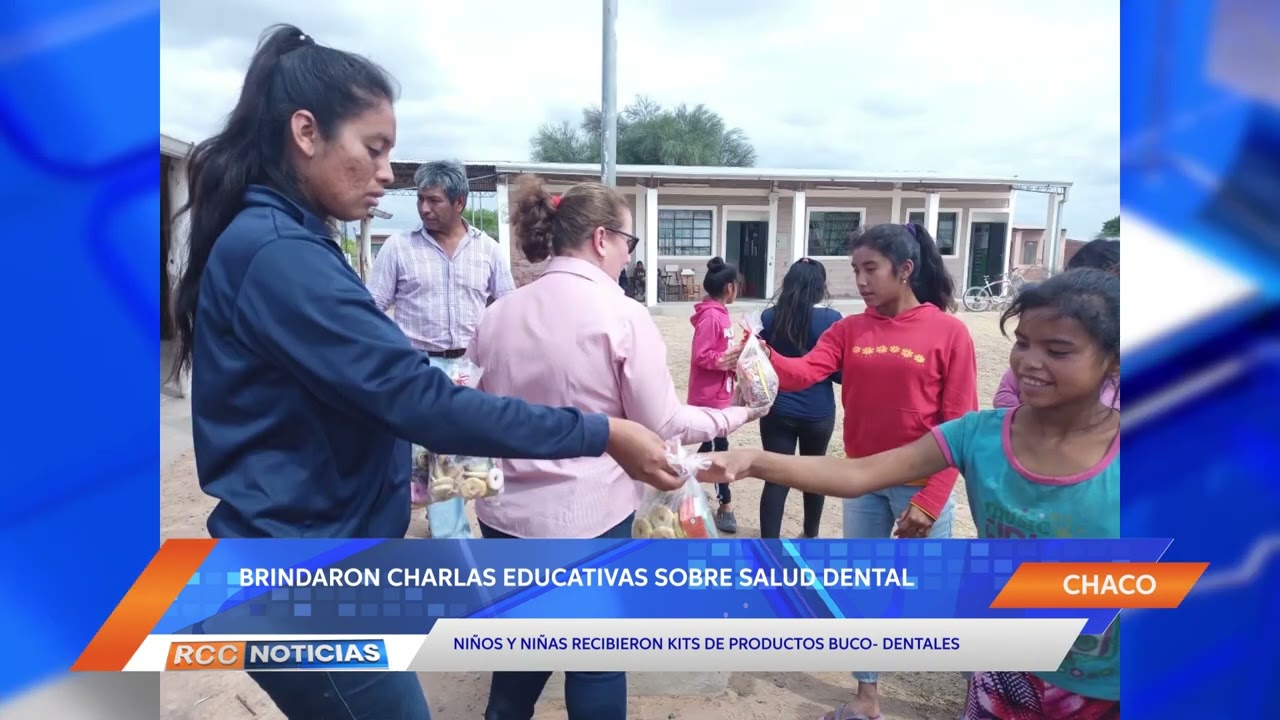 Brindaron jornada de concientización sobre el cuidado de la salud dental en comunidad Nivaclé.
