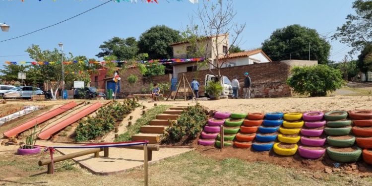 Primer parque infantil naturalizado, inaugurado en la ciudad de Villa Elisa Primer parque infantil naturalizado, inaugurado en la ciudad de Villa Elisa