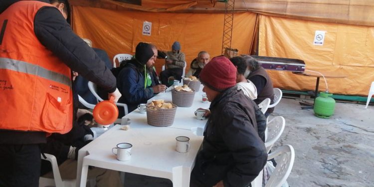 Ante bajas temperaturas SEN dio albergue a nueve personas Ante bajas temperaturas SEN dio albergue a nueve personas