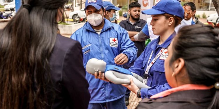 Inician actividades por la semana de los primeros auxilios