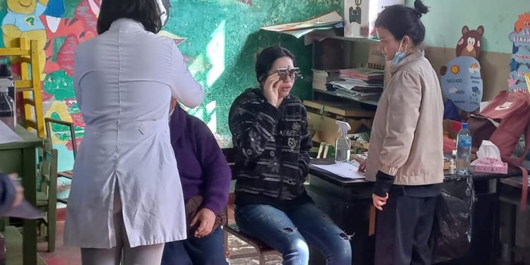 Realizaron jornada de atención oftalmológica en institución de Benjamín Aceval Realizaron jornada de atención oftalmológica en institución de Benjamín Aceval