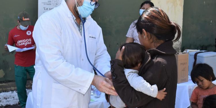 Nueva jornada de atención médica y vacunación en el INDI