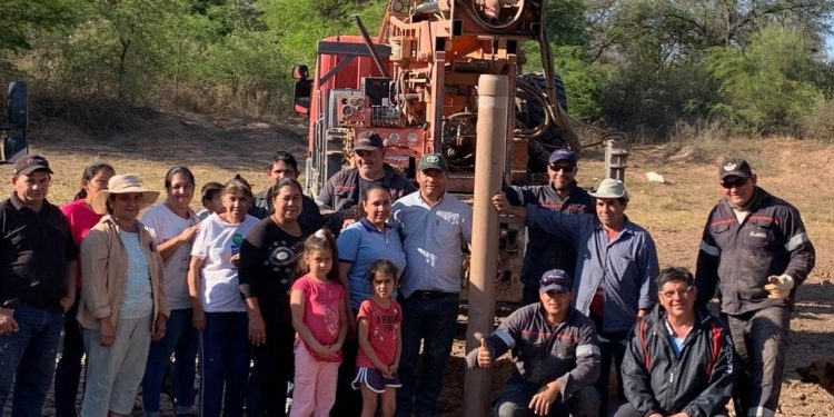 Ante la gran sequía, trabajan en la formación de más fuentes de agua en Boquerón