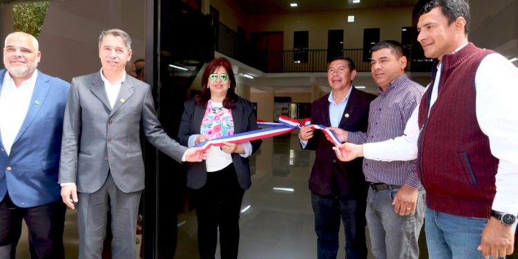 Inauguraron obras en la Facultad de Ciencias Agrarias de la UNA en su filial de Boquerón
