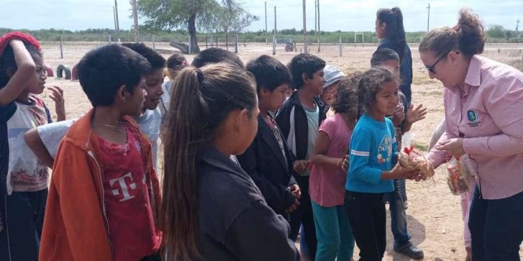 Brindaron jornada de concientización sobre el cuidado de la salud dental en comunidad Nivaclé de Cacique Sapo