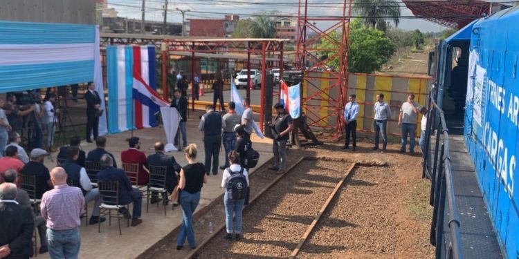 Después de siete años volvió a reactivarse el tren de cargas entre Encarnación y Posadas