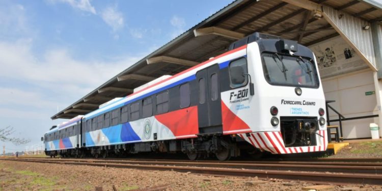 Tren de pasajeros ya opera nuevamente entre Encarnación y Posadas