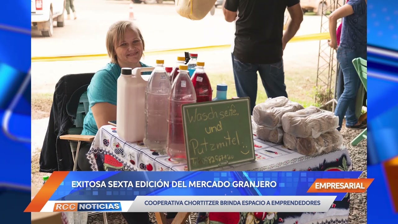 Exitosa sexta edición del mercado granjero de la Cooperativa Chortitzer