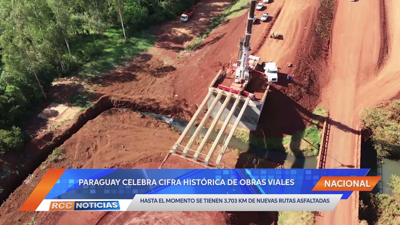 En el Día del Camino Paraguay celebra una cifra histórica de obras viales a nivel nacional