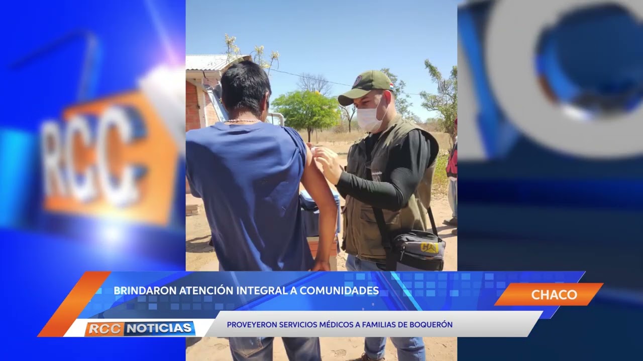 Brindaron atención integral a comunidades del departamento de Boquerón