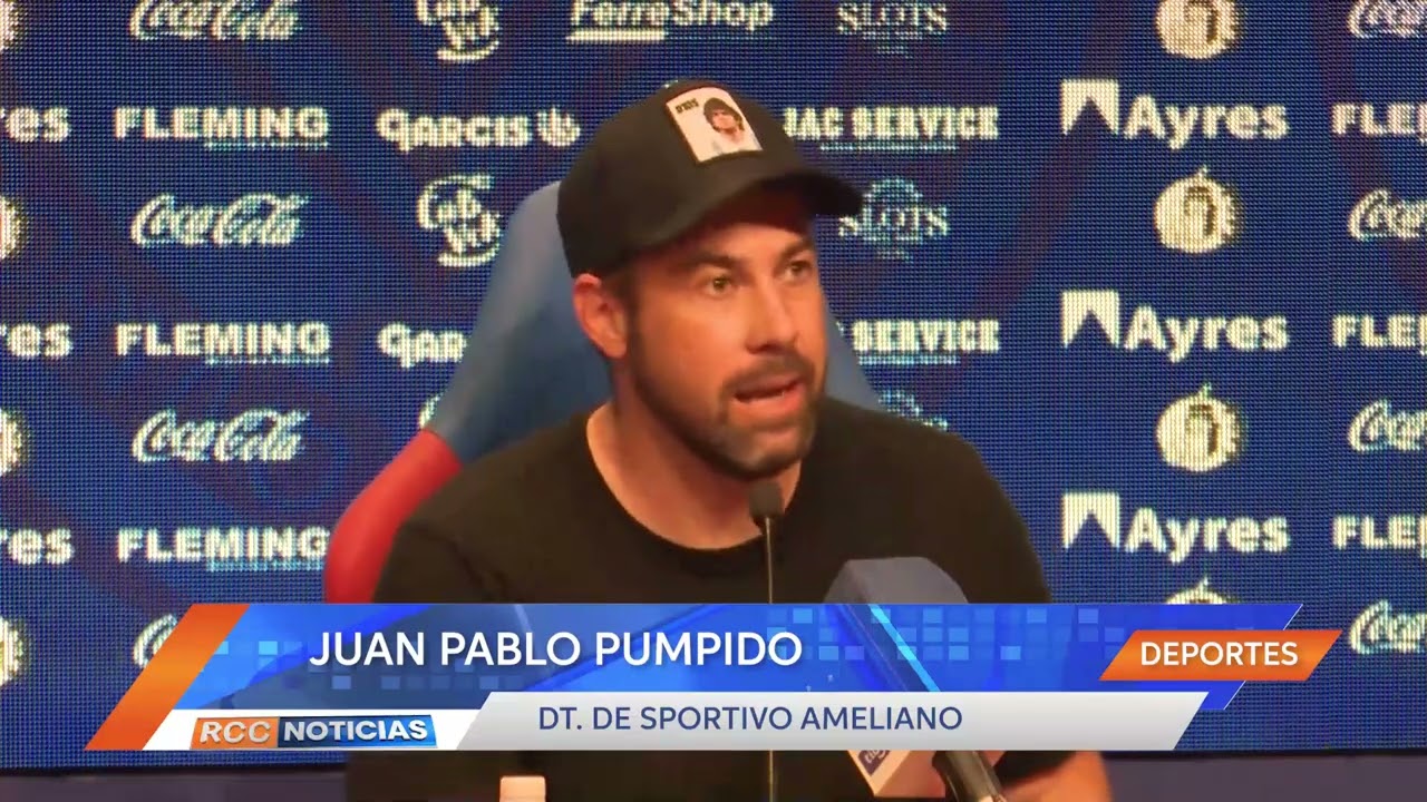 Cerro Porteño vs Sportivo Ameliano: Palabras del entrenador Juan Pablo Pumpido
