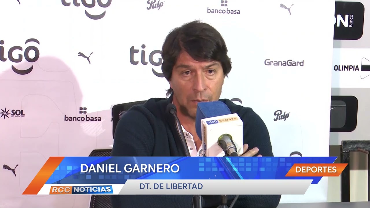 Olimpia vs Libertad: Palabras del DT de Libertad Daniel Garnero