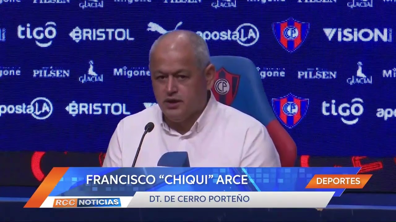 Cerro Porteño vs Olimpia: Palabras del DT Francisco «Chiqui» Arce