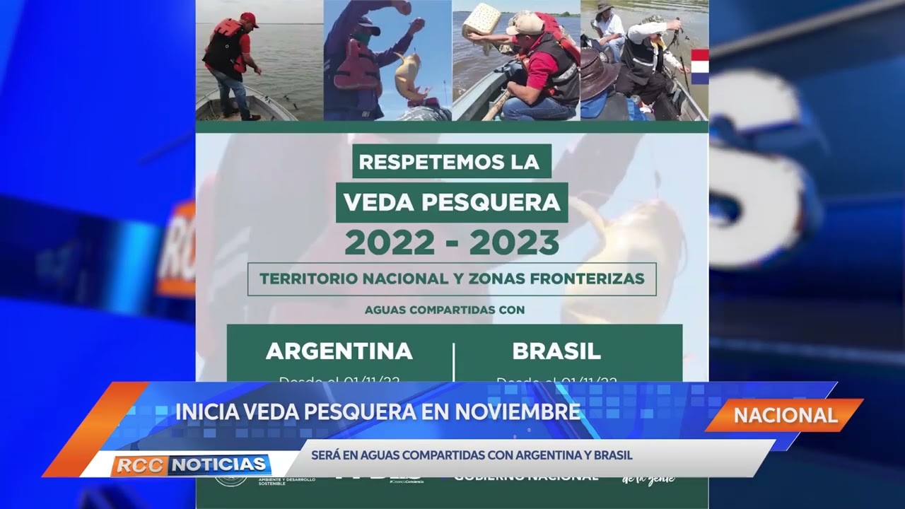 El 1 de noviembre inicia la veda pesquera en aguas compartidas con Argentina y Brasil